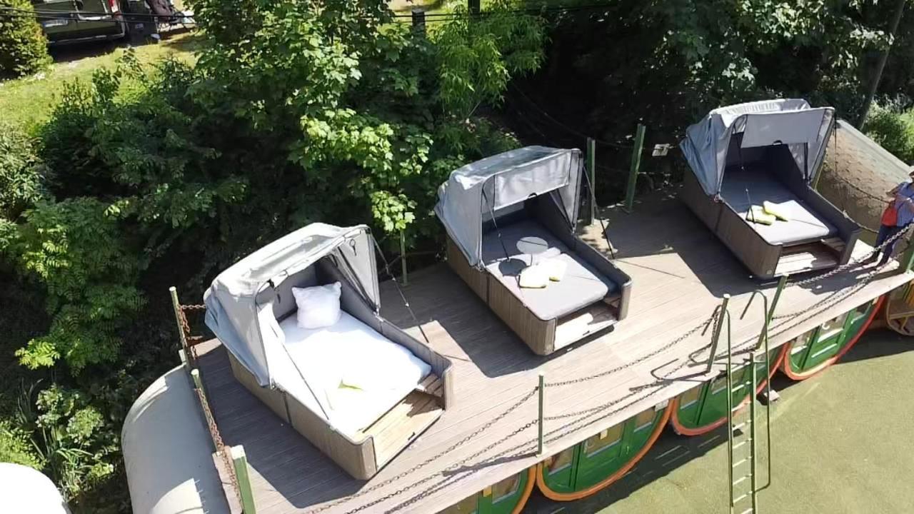 Campingplatz Am Treidlerweg 柯尼希施泰因易北 外观 照片
